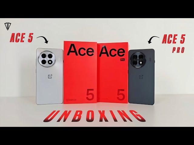 OnePlus Ace 5 & Ace 5 Pro Unboxed – The Ultimate Flagship Duo!