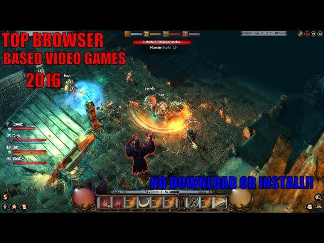 Top 10 Free Online Browser Games 2016