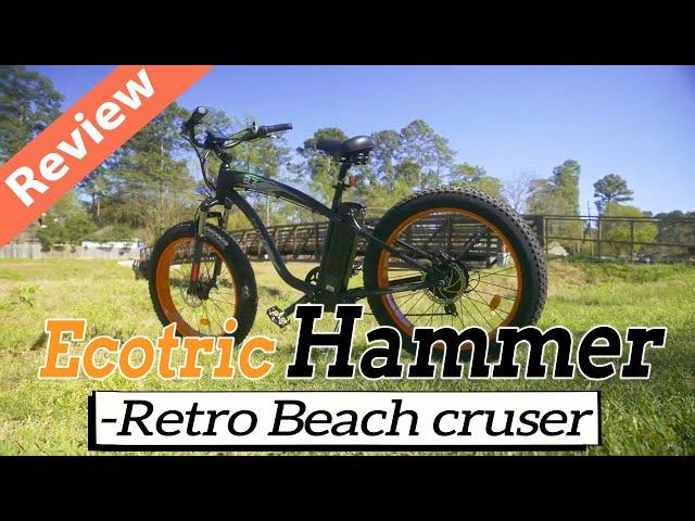 Ecotric Hammer Review - Retro Beach Cruiser