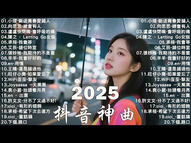 2025流行歌曲 [ Douyin 抖音歌曲2025 ] 40首超好聽的流行歌曲 楊天一 - 沒能成為你的白馬, 承桓 - 我會等, 向思思 - 總會有人, 張齊山ZQS - 這是你期盼的長大嗎
