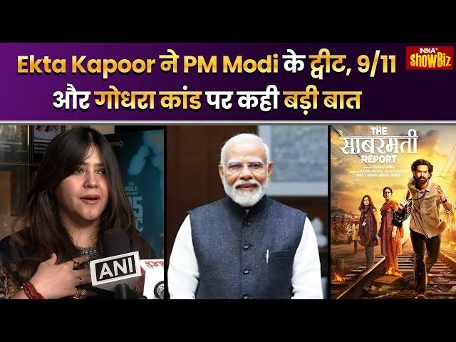 Ekta Kapoor on PM Modi: The Sabarmati Report और Godhra कांड पर Director का बड़ा खुलासा | IndiaTV