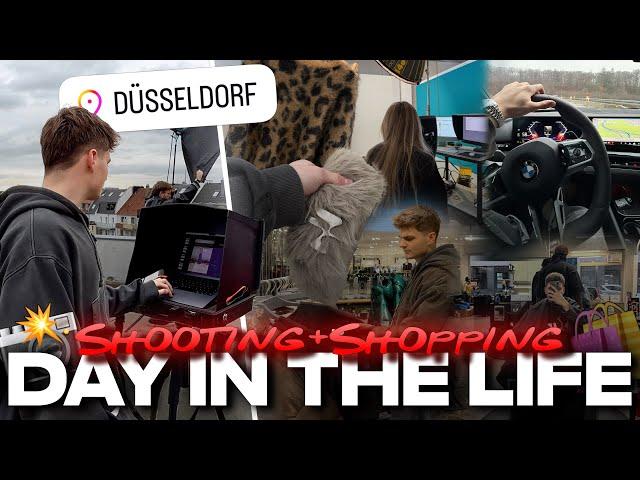 DAY IN THE LIFE SHOOTING, SHOPPING, HAIRDRESSER & MORE️ | Jan