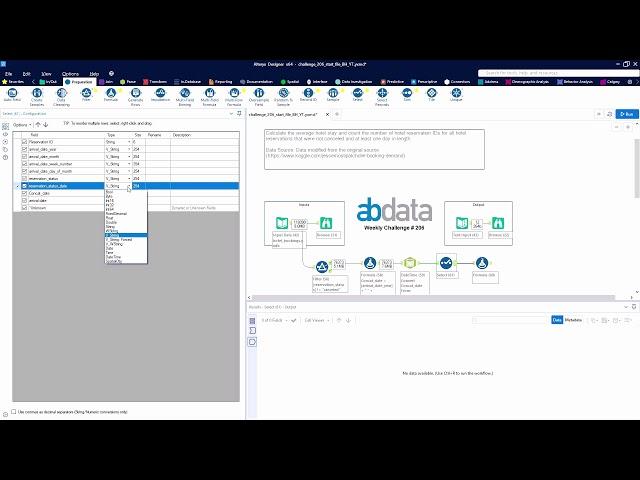Alteryx Weekly Challenge #206 - AB Data Consulting