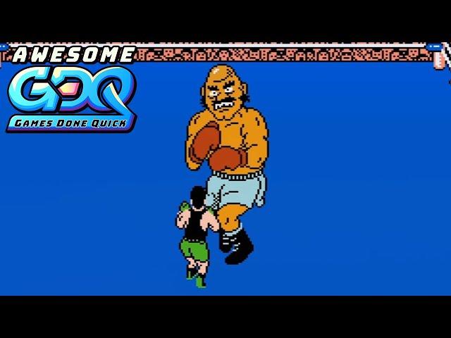 Mike Tyson's Punch-Out!! by sinister1 and zallard1 in 23:39  - AGDQ2020