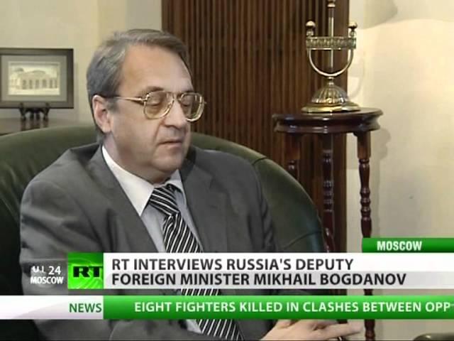 Russia Today 20110802 Deputy Foreign minister, Interview