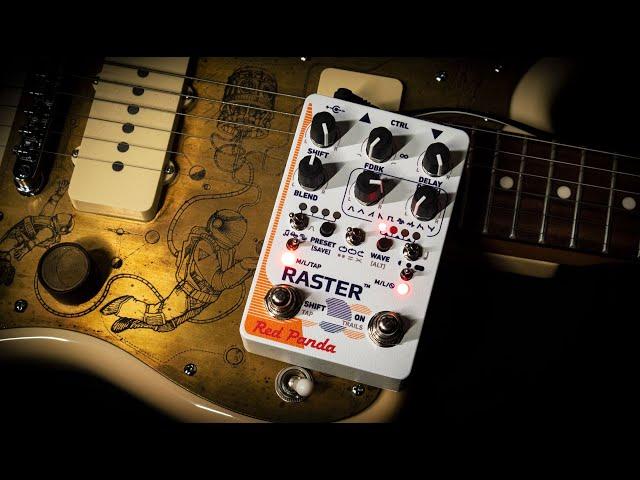 Red Panda Raster 2 Delay Demo - A Sound Designer's Dream! (STEREO - Use Headphones)