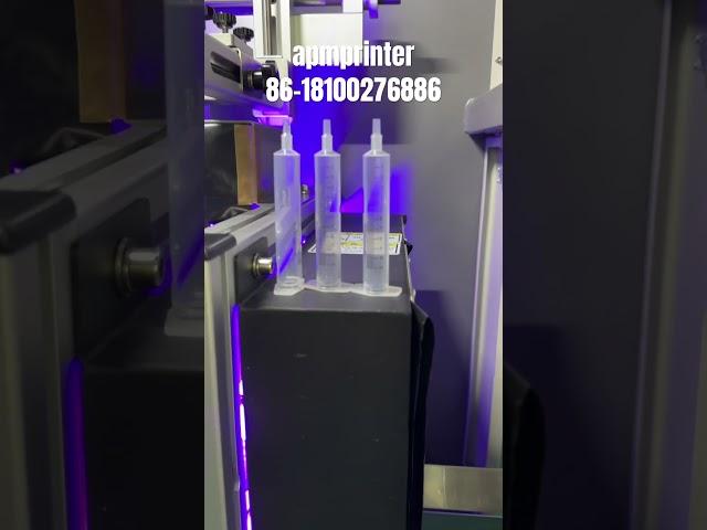 S103 Single color syringe screen printer #APM #syringe #printer #syringemake #syringeprint