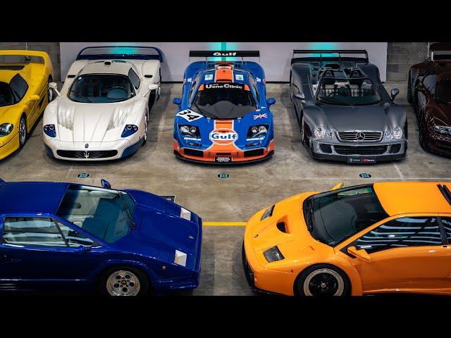 UNBELIEVABLE $200M Supercar Garage: Carhuna Pop up Museum!