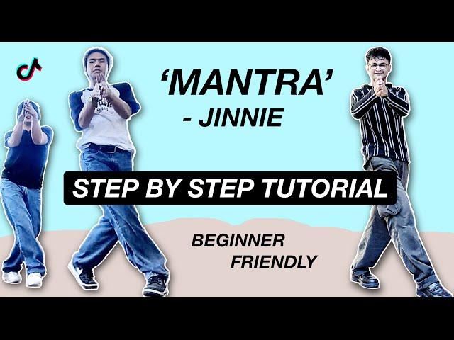 JENNIE - Mantra *STEP BY STEP TUTORIAL* (Beginner Friendly)