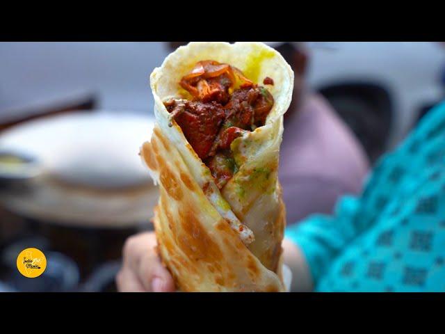 Best Double Chicken Double Egg Roll Rs. 120/- l Sector 18, Noida