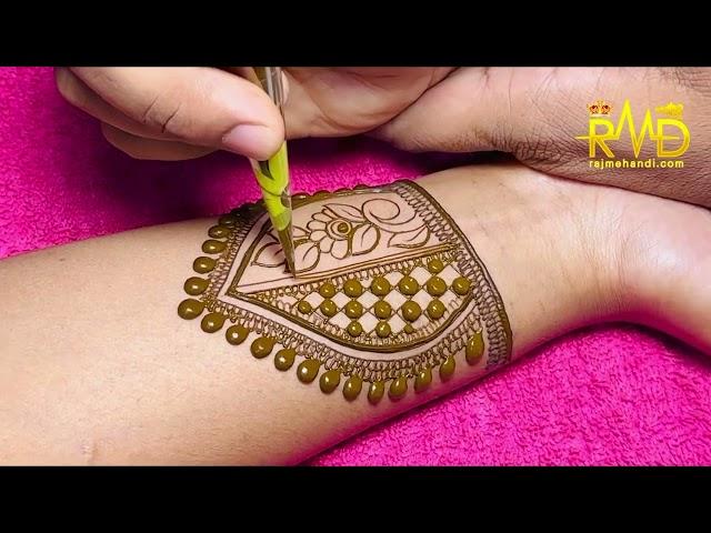 Beautiful Full Hand Mehndi Design । Mehandi Kaise Sikhe । Madhubani Mehndi । Raj Mehandi Designer