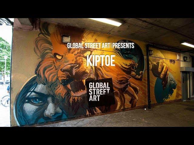 Global Street Art Walls Project: Kiptoe