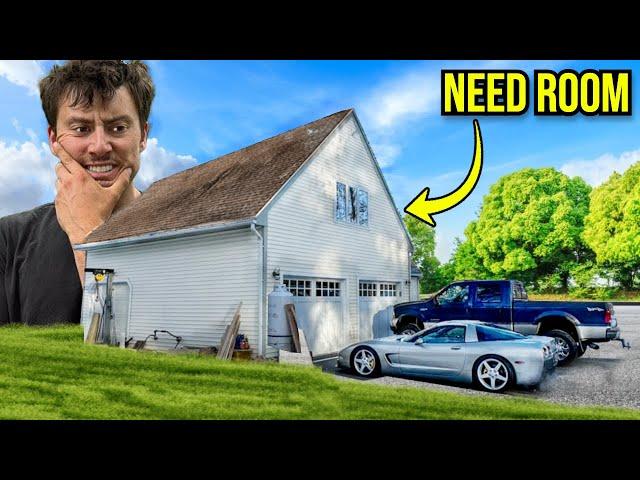 Completely Transforming My Horrible 2 Car Garage In 10 Days