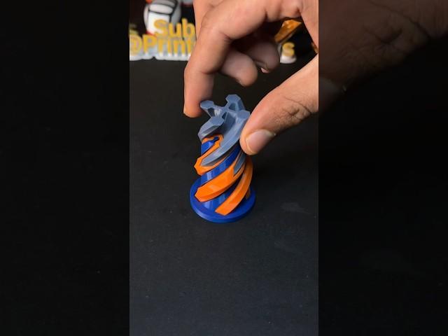 3D Printed Vortex Fidget Toy, Play with Toys. #3dprinting #fidget #toys