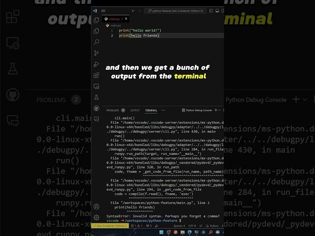 GitHub Copilot Explains(terminal) #vscode