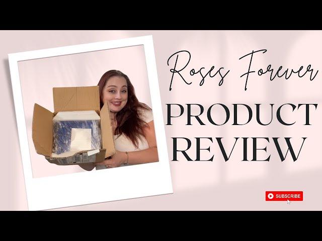 ROSE FOREVER NEW YORK UNBOXING- ROYAL BLUE ROSES