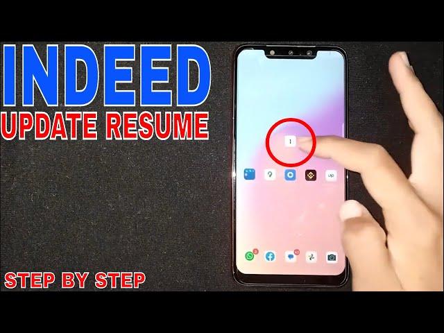  How To Update Resume On Indeed 