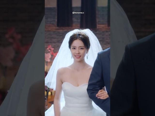 Bailu in wedding dress  #cdrama #dylanwang #bailu #weddingday #cute #couplegoals