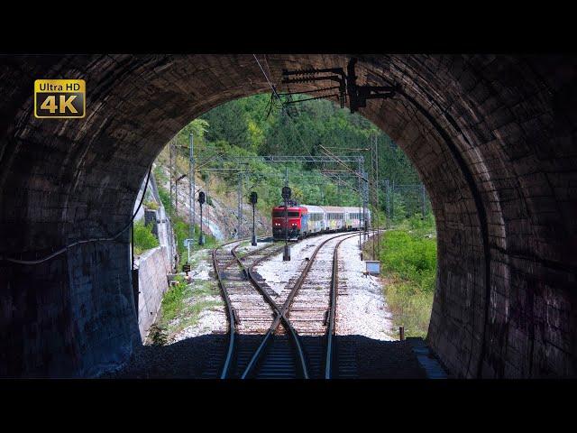 4K CABVIEW Beograd - Bijelo Polje (152 tunnels, 140 bridges and 4 canyons from Serbia to Montenegro)