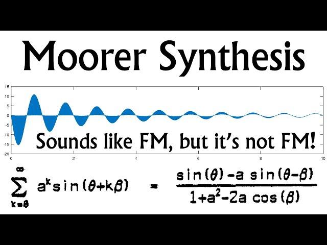 Sound Synthesis via Discrete Summation Formulas: Unexplored Terrain (sounds kind of like FM)