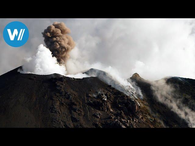 Climbing the active volcano on Stromboli - A mission that needs courage, right timing and luck