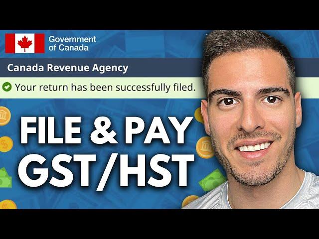 How to File GST/HST Return Online in Canada 2025  NETFILE GST/HST Filing Tutorial