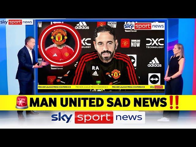 SAD NEWS‼️£60M Star Leave Manchester United Just confirmedAmorim 'disappoint For His Poor Efforts