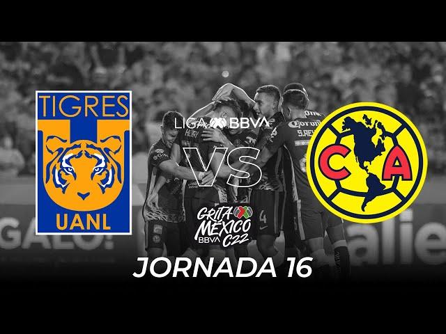 Resumen y Goles | Tigres vs América | Liga BBVA MX - Clausura 2022  - Jornada 16