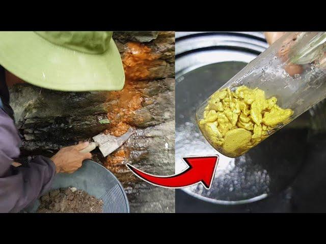 We Found Gold in a Mysterious Red Stream – Local Legend Was True!