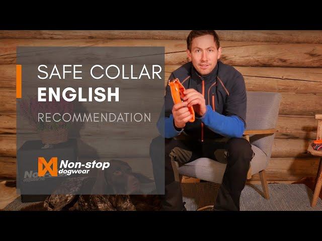 Non-stop dogwear Safe collar (English)