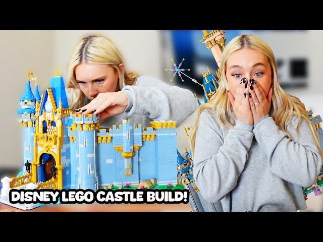 Building the LEGO DISNEY CASTLE!