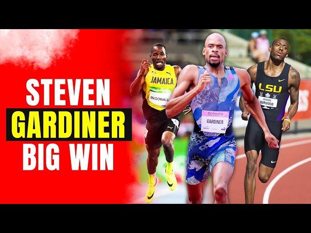 Steven Gardiner Triumphs in 400m Victory over Vernon Norwood at the 2023 Rabat Diamond League 2023