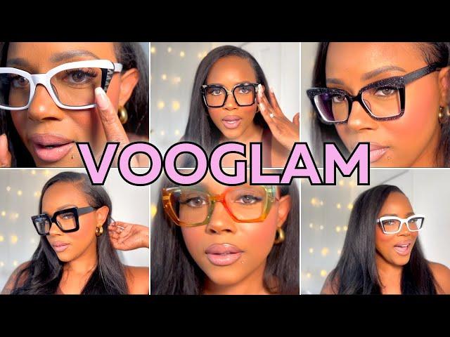 TRENDY AFFORDABLE PRESCRIPTION GLASSES TRY ON HAUL FT. VOOGLAM | CRYSTAL CHANEL