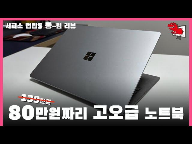 HW장인이 만든 끝장 마감 윈도우북 / MS 서피스 랩탑 5 13.5” 롱텀 리뷰