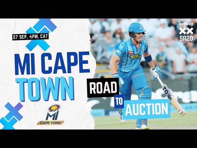 MI Cape Town as they head into Auction