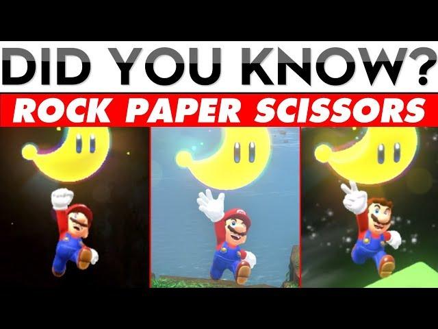 ROCK, PAPER, SCISSORS IN MARIO ODYSSEY?? | Did You Know?