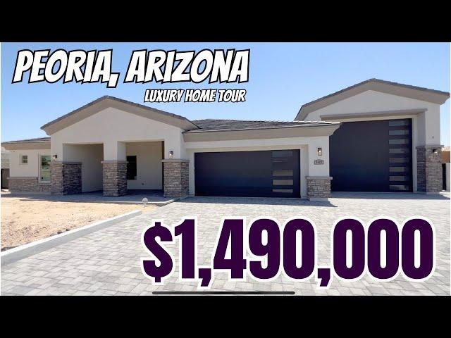 COME INSIDE A $1.4M Peoria Arizona Home Tour || North Peoria Real Estate | Living In Peoria Arizona