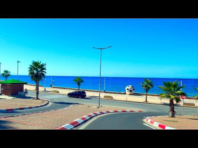 A tour of the city of al hoceima Morocco 2022 Africa Person Walking | video 4K HDR 60fps