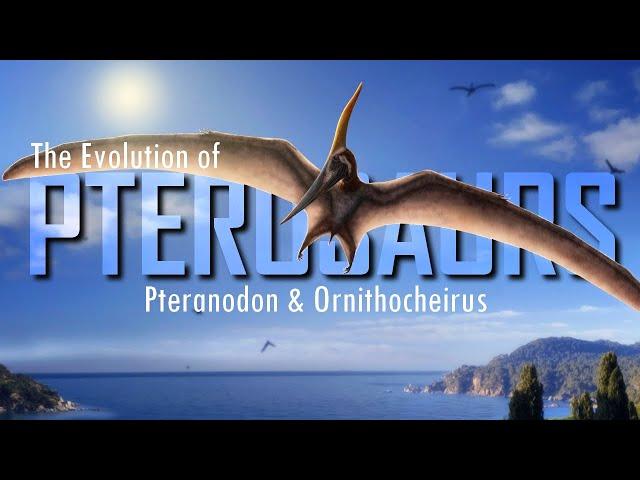 Pteranodon and Ornithocheirus