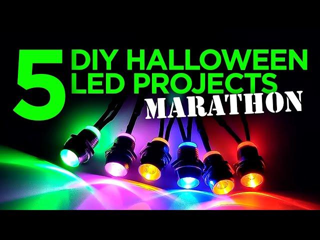 5 Halloween LED projects