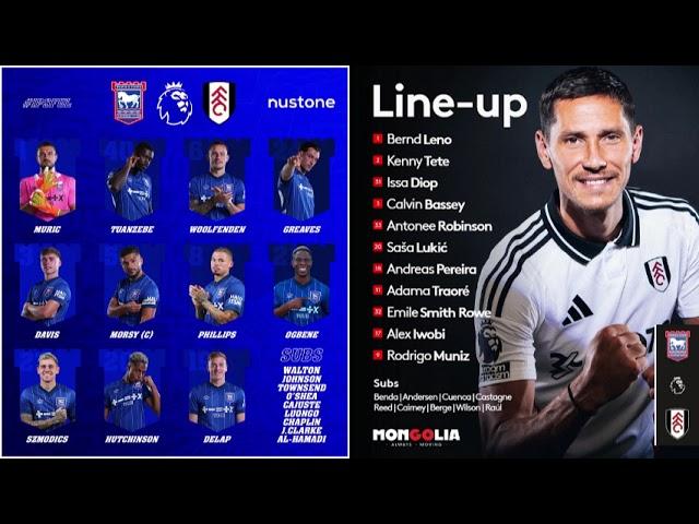 Ipswich Town 1-1 Fulham - 2024-25 - BBC Radio Suffolk Full Match Commentary