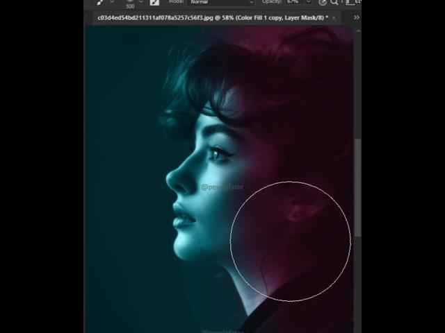 How to Create Dual Light Effect Using Photoshop 2024