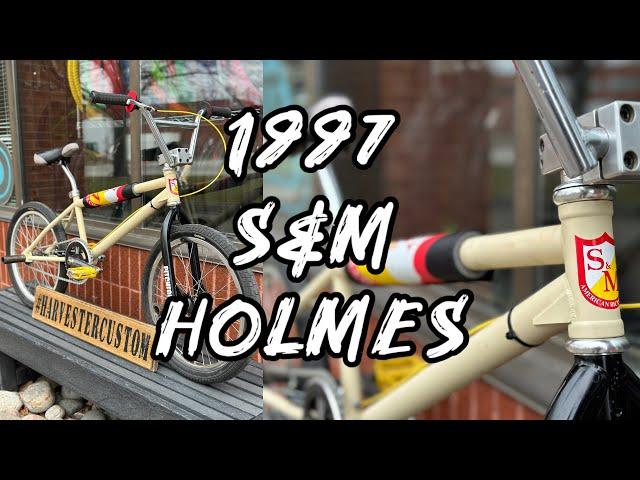 MY 1997 S&M HOLMES MID SCHOOL BMX BUILD @harvesterbmx