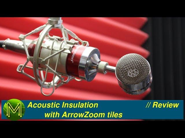 #220 Acoustic Insulation with ArrowZoom tiles // Review