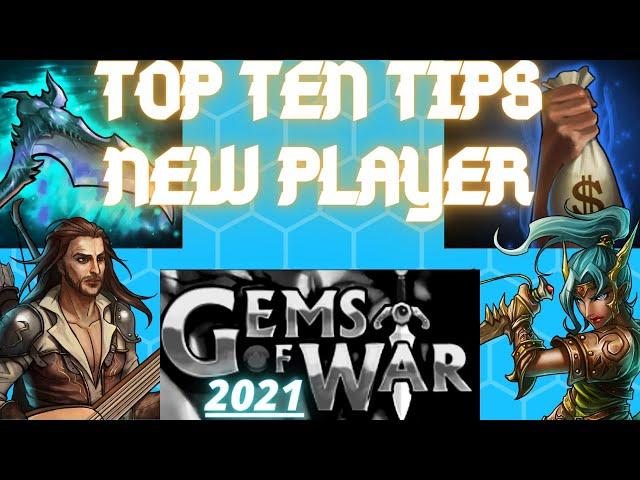 Gems of War: Top 10 Tips for Newer Players UPDATED FOR 2021 | Gems of War Beginner Guide