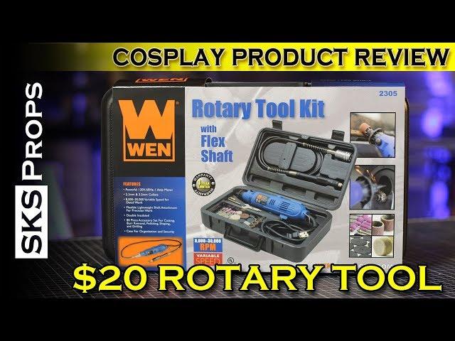 $20 Wen Rotary Tool review for Cosplay and Foamsmithing