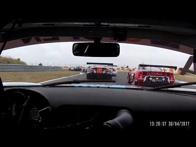 GT3 GT OPEN Estoril Onboard 2017, Start Race 2, Mercedes Benz GT3, Driver: Martin Konrad