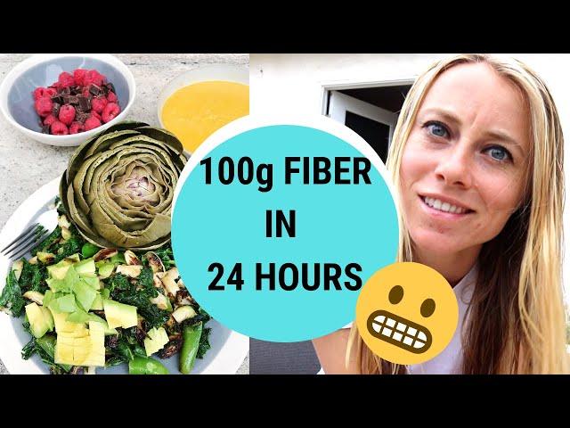 I ATE 100g FIBER IN 24 HOURS [AND I DIDN'T GET BLOATED]