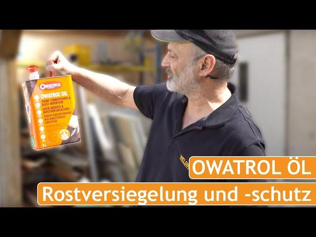 Owatrol Öl als Anti-Rost Mittel für Metall | Rostversiegelung und Lack-Additiv zum Stahl lagern