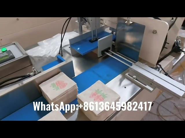 Papel de servillede de buen precio Popular máquina de embalaje de tejido facial